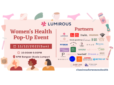 東南アジア妊活支援企業「LUMIROUS（ルミラス）」女性のウェルネスブランドが集結するイベント「Wom...
