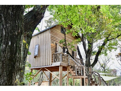 【第3弾発表】三重・菰野のツリーハウス型グランピング『TREE HOTEL NIKKA 菰野』予約受付を開始！オープン前の「屋内キッズパーク」週末無料開放も決定