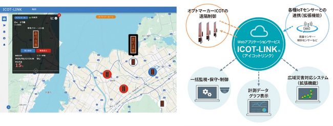 積水樹脂、エコモットと共同で、道路管理、監視業務を遠隔操作して道路インフラをスマート化Webアプリケーションサービス「ICOT-LINK(R)」を開発