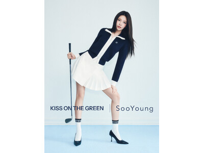 【KISS ON THE GREEN】スヨンとの新作コラボゴルフウェア第2弾を、10/21より販売開始