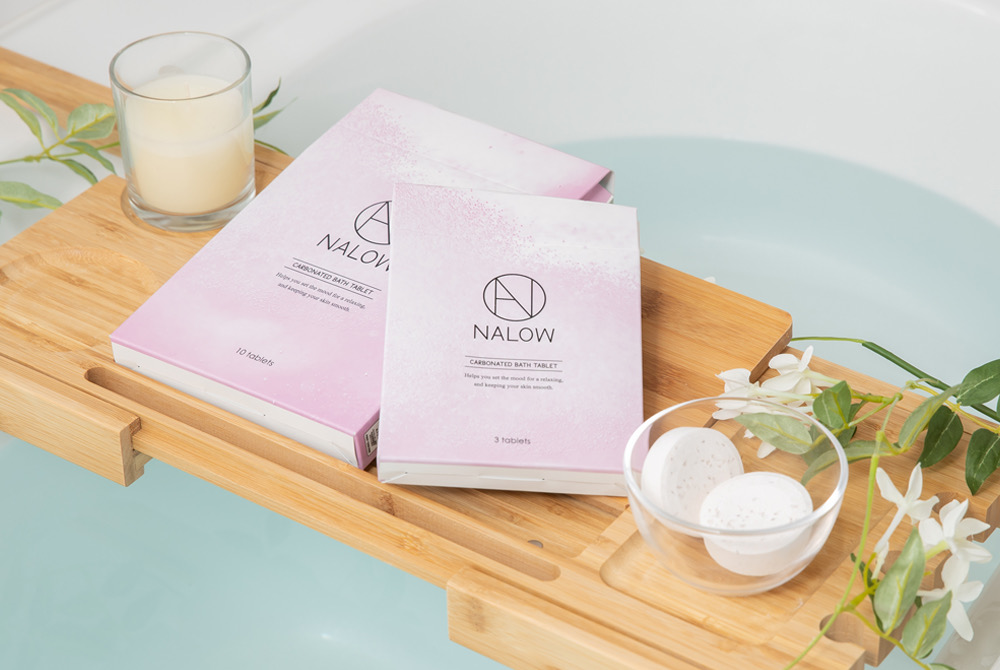 いつもの入浴をご褒美タイムに。NALOW（ナロウ）炭酸ソルト入浴料から「ジャスミンの香り」新登場！