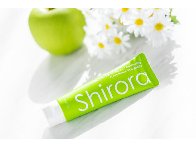 Shirora（シローラ）のホワイトニング歯磨き粉から『アップルカモミールミントの香り』新登場！2023年1月中旬より順次販売スタート