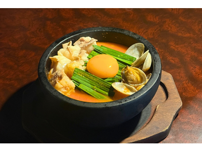 旨辛スープとプルプルホルモンの黄金タッグ「ホルモンスンドゥブ」が9月2日（月）より販売開始