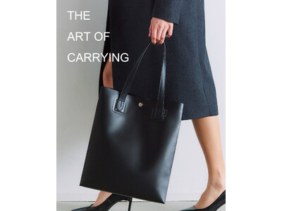 エシカルな軽量素材を採用したバッグブランド『THE ART OF CARRYING』より、2024年AWコレクションとしてニューモデルをリリース