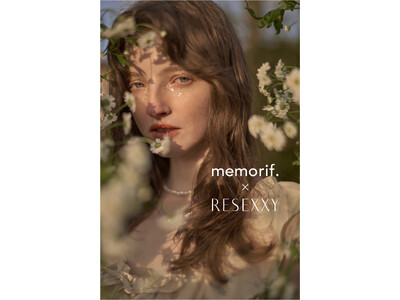 レントゲンフラワーのアートブランド「memorif.(メモリフ)」×「RESEXXY（リゼクシー）」 の第2弾コラボレーションアイテム発売決定！