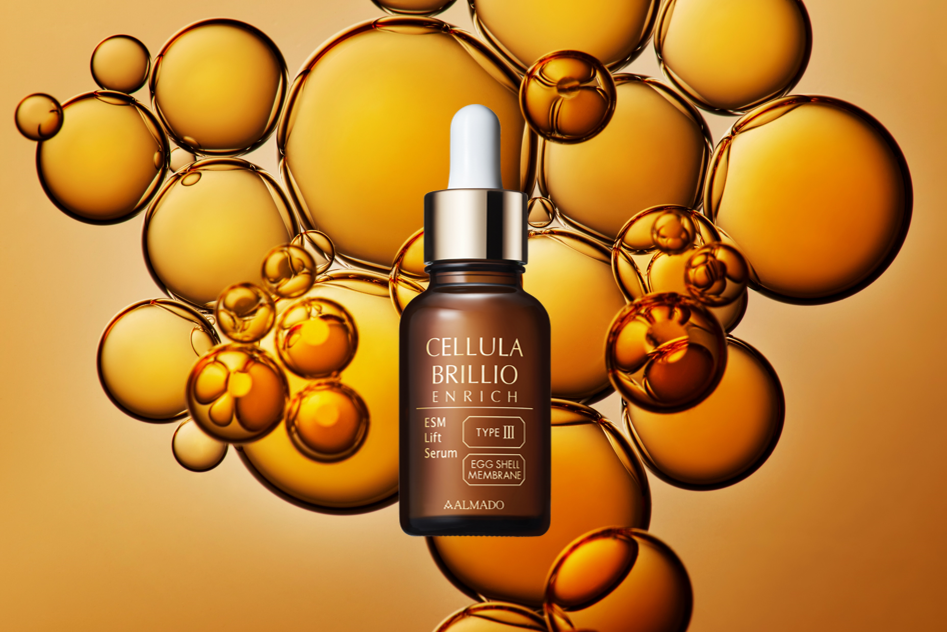 卵殻膜※1を高濃度※2配合　卵殻膜※1美容液「チェルラー ブリリオ エンリッチ」が乾燥悩みにより特化した処方にリニューアル　浸透※3力・リッチ感・高保湿※2を徹底追及