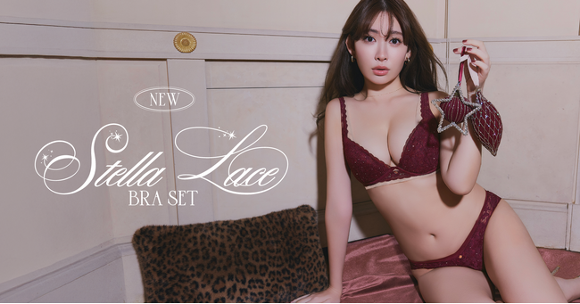 小嶋陽菜がプロデュースするランジェリーブランド「ROSIER by Her lip to」から星空に着想を得た＜Exclusive Collection＞の新作が登場。
