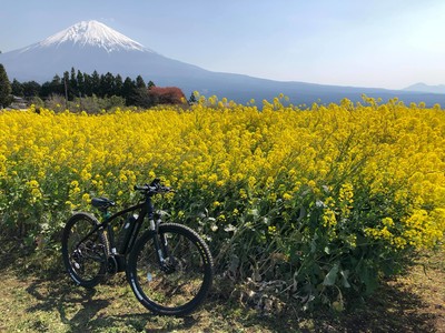 〈春限定〉お花見E-BIKE＆プライベートグランピング「MT. FUJI SATOYAMA VACATION」パッケージ発売開始！！