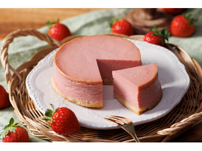 【長崎・期間限定】タンテ・アニーよりあまおう苺を使用した「ストロベリークリーミーチーズケーキ」が発売！