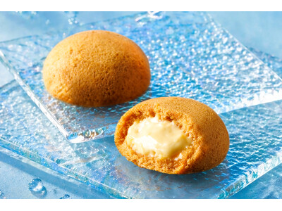 ≪夏限定・博多土産≫ 【I LOVE CUSTARD NEUFNEUF】の人気商品『I LOVE CUSTARD CAKE 』が、涼しげな夏限定パッケージで6月22日（月）発売いたします！