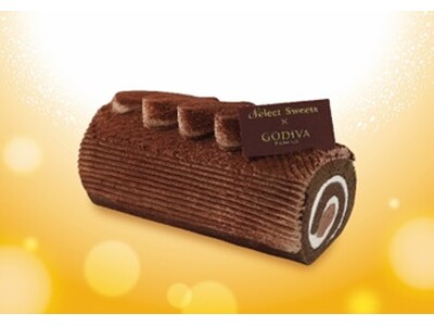 プレミアムチョコレートブランド『ゴディバ』監修による贅沢スイーツが登場！ 深いカカオの香りと上質な甘さを堪能する“ブッシュドノエル”と“クレープ”をクリスマス期間限定で販売