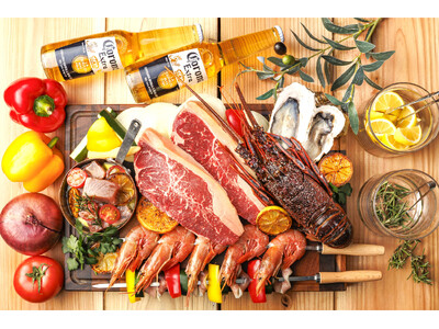 【難波ビアガーデン】飲み放題付きBBQが通常5,500円→3,500円に。最上階テラスで楽しむ夏季限定プラン