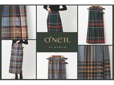 【阪神梅田本店】1850年代から続く老舗キルトスカートブランド「O'NEIL of DUBLIN（オニールオブダブリン）」期間限定ショップが登場。