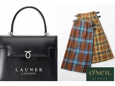 英国王室御用達ブランド〈LAUNER LONDON〉POPUPイベント開催。老舗キルトスカートブランド〈O'NEIL of DUBLIN〉も同時開催【ジェイアール京都伊勢丹】
