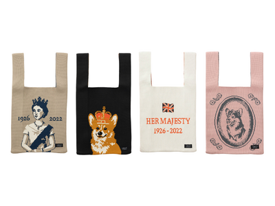 【エリザベス女王生誕100周年】雑貨ブランド「Jubilee」からイギリス王室モチーフのニットバッグが新登場