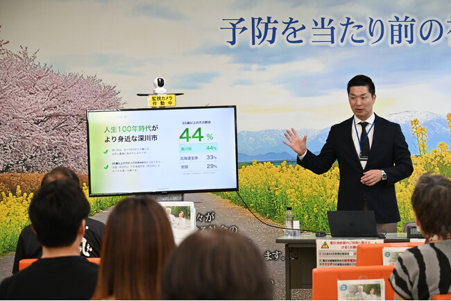 Blue Industriesは「がんの今と早期発見でできる事 講演会」を深川市にて開催しました。