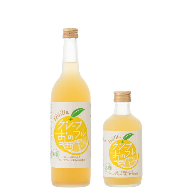 低アル志向にお勧め！贅沢感のある果実のお酒シリーズから「國盛　フルリア　グレープフルーツのお酒」が新発売