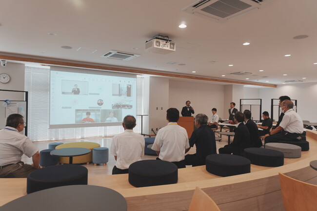 【津山高専】サテライトオフィスのオープンセレモニーを開催 　- 岡山大学共創イノベーションラボ『KIBINOVE』に開設 -