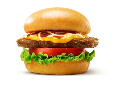 モスバーガー、BMX中村輪夢選手との「チャレンジパートナー契約」発表会を開催！巨大「とびきりチーズ」と社...