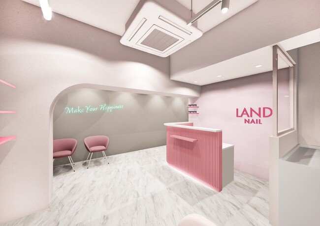 【4/30 NEW OPEN】福岡・天神に韓国トレンドネイルの新拠点 「LAND TENJIN（ランド テンジン）」誕生！