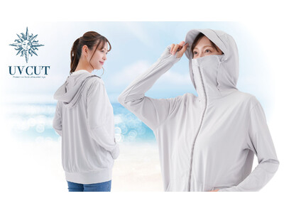 【NEWカラー登場】UVカット率99％！フード付きパーカーで顔から手の甲まですっぽり覆ってしっかりUV対策！