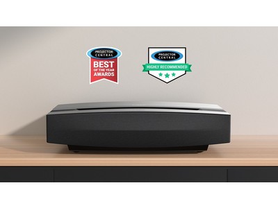 超短焦点型レーザープロジェクター「AURA」　プロジェクター専門メディア 「PROJECTOR CENTRAL」が選定する「Best of the Year Awards」を受賞