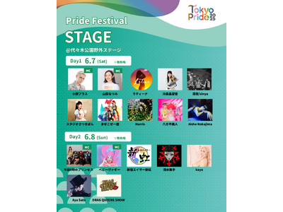 誇りと祝福が交差するTokyo Pride 2025 Pride Parade & Festivalステ...