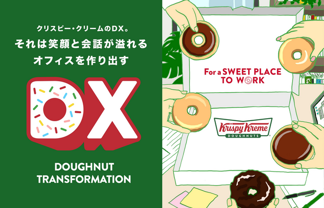“ドーナツあるよ”の声掛けが出社・社内交流のきっかけに！オフィスに笑顔と会話を生み出す『ドーナツ トランスフォーメーション』募集開始　100社へ最大60個のドーナツを無料で提供