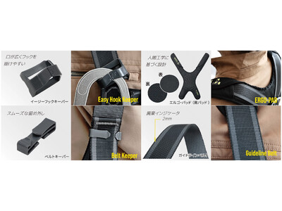 使いやすさと安全性能がクロスする。サンコーの新型フルハーネス「EASY Harness CROSS」が2024年度のGOOD DESIGN賞を受賞！