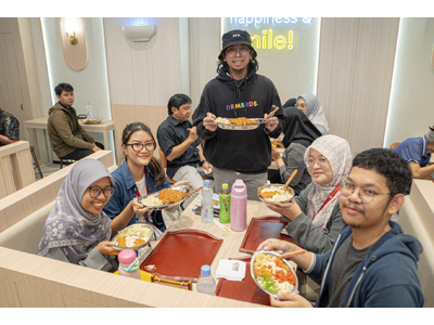 ゴーゴーカレー、インドネシア20店舗目の節目を達成！20店舗目の節目達成から間を置かず出店を加速、体験型イベントで現地ファンが熱狂している様子をご覧ください