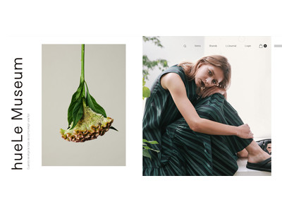 2021年春、Fashion× Flower× Art をコンセプトにした全く新しいデジタルキュレーション ECメディア、hueLe Museum( ヒューエルミュージアム ) がオープン