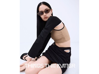 ＜THINGS THAT MATTER/シングス ザット マター＞が最新スイムウェアを発表。4月に大阪と東京にてポップアップストアの開催が決定。