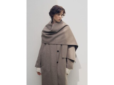 「顧客視点」のものづくりに伴走　SOEJUとの共創によるウールカシミヤコート・ストールが発売