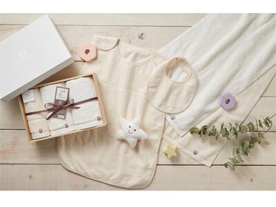 赤ちゃんとの毎日に、やさしい肌ざわりを。「今治謹製 organic towel」からオーガニックコットンを使用したベビーアイテムが発売中