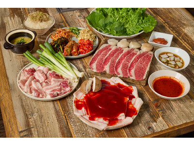 本場韓国の焼肉をKINTANで！ 希少な皮つき豚 オーギョプサルの本格韓国焼肉ディナー7月16日(火)～...