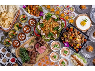 世界各国の料理が楽しめる！パーゴラで「ワールドグルメブッフェ」開催！