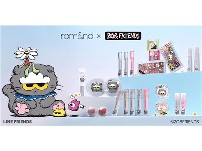 ZO&FRIENDSとrom&ndがついに出会った！ときめく多彩なカラーアイテムが登場