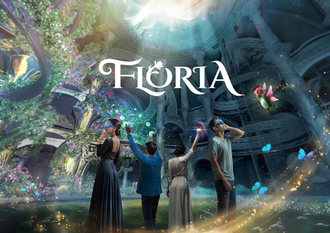 期間限定！新宿店にて大人数で楽しめる新VRアトラクション「FLORIA（フローリア）」が9月1日(月)リリース！本日8月29日(金)より予約受付を開始！