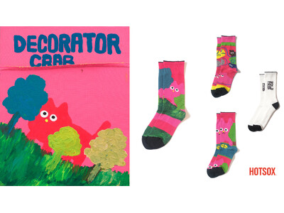 ＜飯川雄大×HOTSOX＞　現代アートシーンを代表する作家とのコラボレーションが決定！