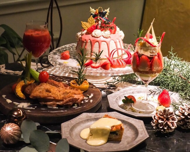 ステーキ&パフェ〈夜プルミエメ〉。ちょっとよそゆきの朝ごはん＜プルミエメ＞が新業態をスタート！クリスマスは特別ディナーやケーキのテイクアウトも！