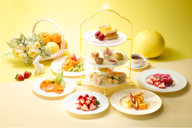【タカノフルーツパーラー】春をテーマに苺や柑橘を味わいつくす、3月のタカノフルーツティアラ