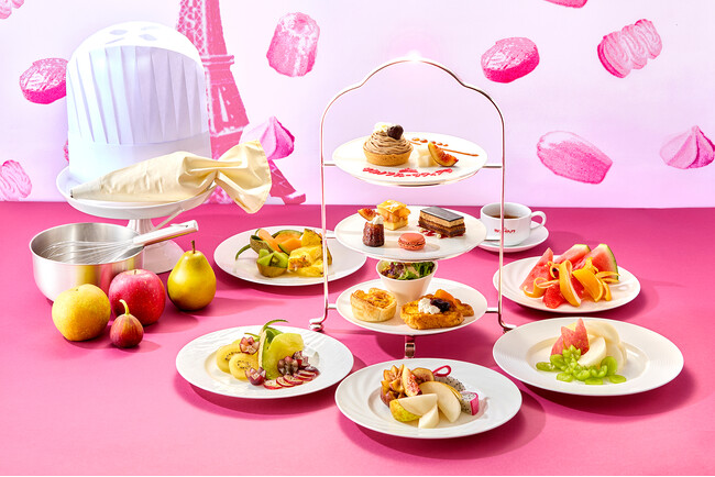 【タカノフルーツパーラー】10月のタカノフルーツティアラは秋の味覚を添えた洋菓子のアフタヌーンティーが登場