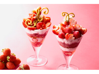 【タカノフルーツパーラー】苺の魅力をつめこんだコレクションが全店でスタート