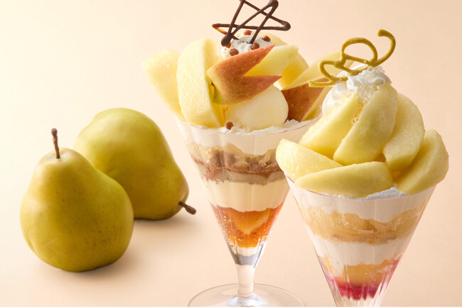 【タカノフルーツパーラー】旬を迎える洋梨を多彩なデザートで楽しむシーズナルメニュー