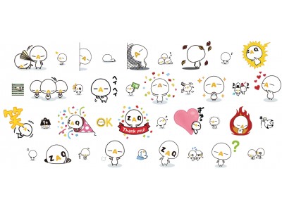 【ざっくぅ誕生15周年企画　第三弾】1日あたり約100万回利用されているざっくぅLINEスタンプから、歴代人気スタンプの復刻版が登場！！　