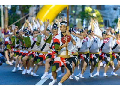 日本三大阿波おどり「東京高円寺阿波おどり」をJ:COMが生中継＆アプリでライブ配信！番組ゲスト・具志堅用高さんが阿波おどりの連に参加