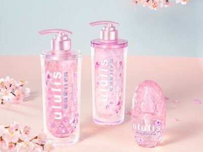 桜舞う限定のキラキラパッケージ！『ululis sakura(ウルリス サクラ)』2023年12月18日(月)より数量限定で発売