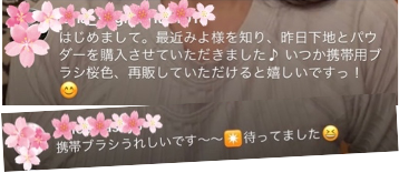 昨年大好評で即完売した魔法メイクアップブラシ！！
