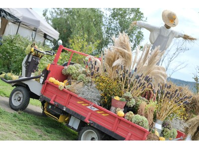 【敬老の日は65歳以上入園無料】蚤の市や秋を味わう収穫祭など三世代で楽しむ7日間『フラワーオータムフェス...