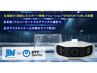 【日本アイスホッケー連盟 × NTTSportict】日本初！AI技術を活用したフルリモートマルチアング...
